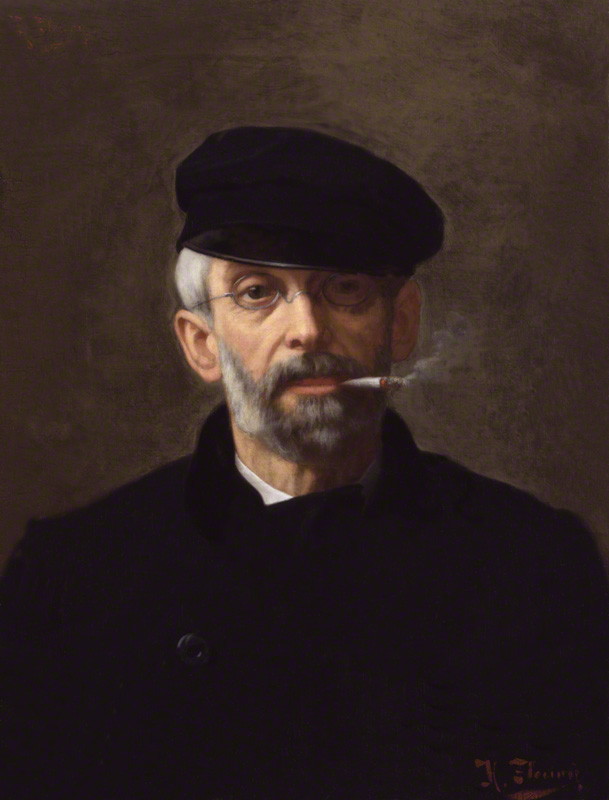NPG 3167; Hugh Owen Thomas by H. Fleury
